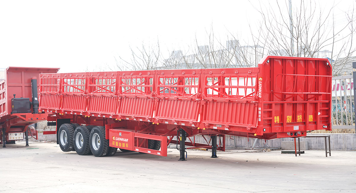 3-Axle 32/34 Tons Side Tipper Trailer
