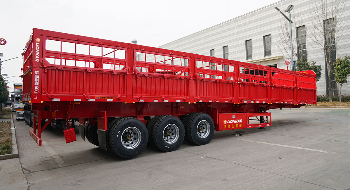 3-Axle 32/34 Tons Side Tipper Trailer