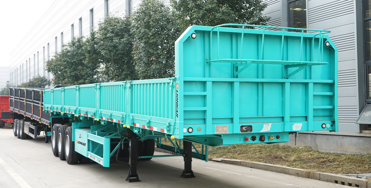 2/3/4-Axle Drop Side Trailer