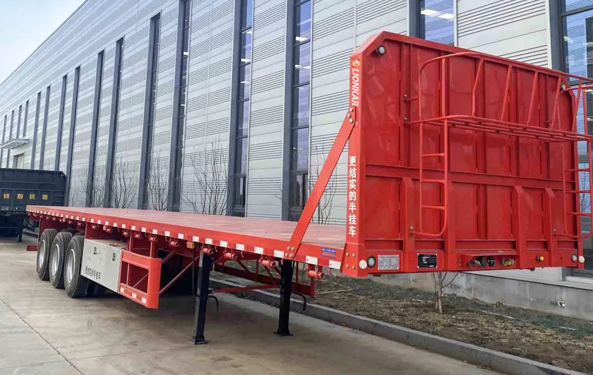 53ft flatbed semi trailer for sale in Tanzania