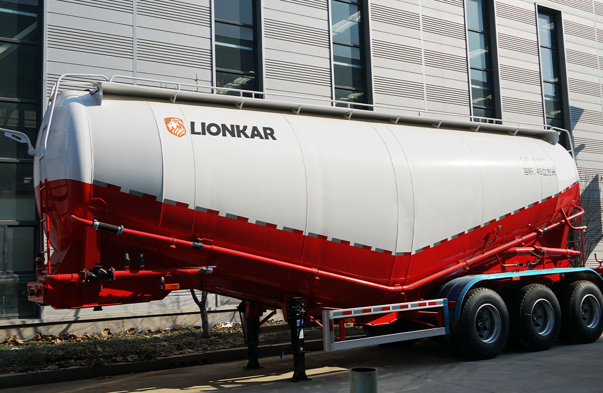 30-70 cbm bulk cement trailer in Tanzania