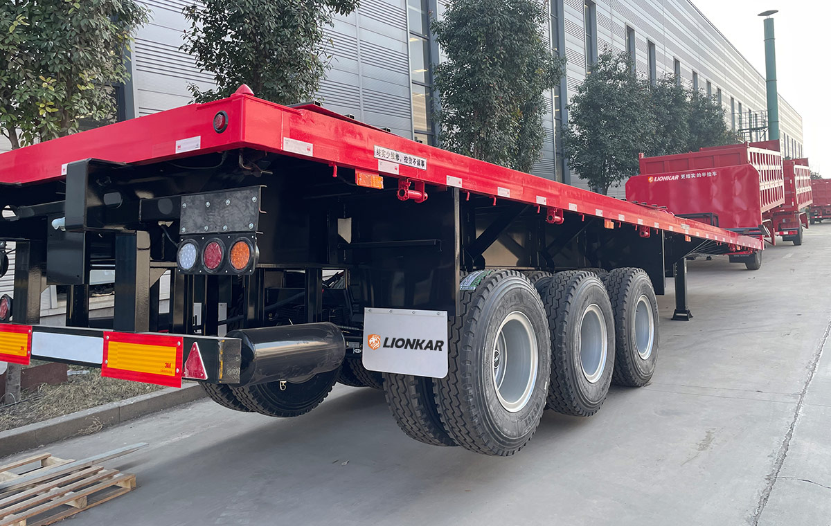 53 ft Flatbed Trailer for Sale in Tanzania