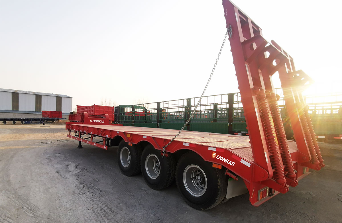 40 Feet Low Bed Trailer for Sale in Tanzania