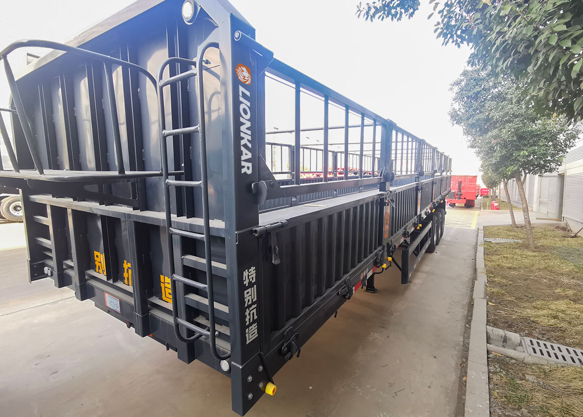 Tri Axle 60 Ton High Side Tipper Trailer