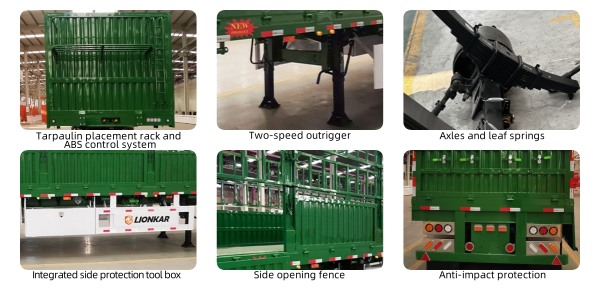 fence semi trailer product details in Dar es Salaam